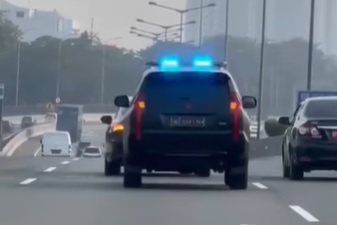 Pajero plat Polisi