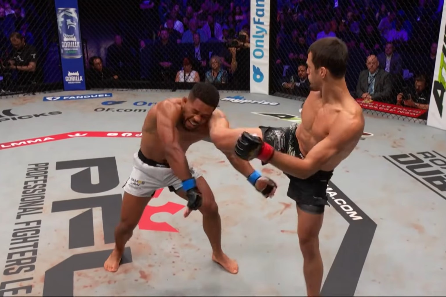 Hasil PFL New York: Usman Nurmagomedov Pukul KO Archie Colgan di Ronde 1 ...