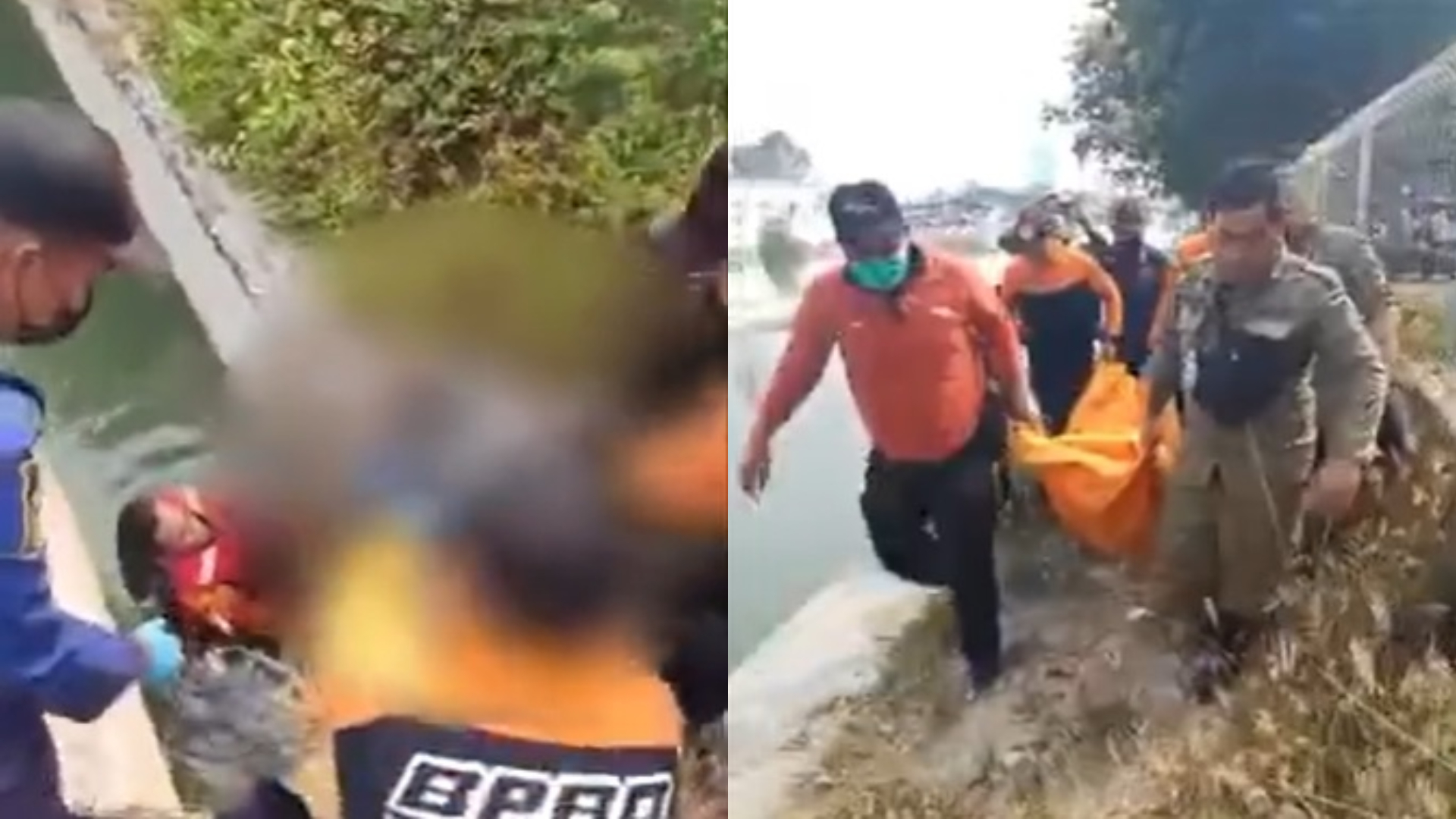 Penemuan Jasad Mengambang di Sungai Kalimas Baru Surabaya Hari ini, Korban Pembunuhan?