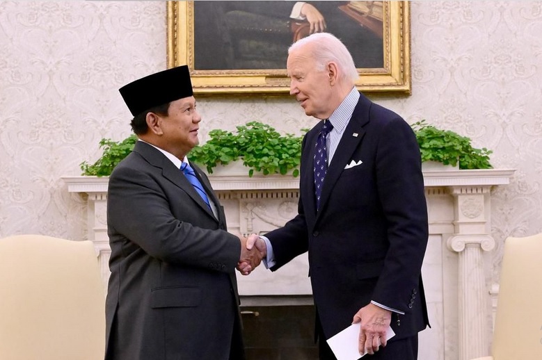 Prabowo Bertemu Joe Biden di Gedung Putih, Sepakat Perkuat Kemitraan