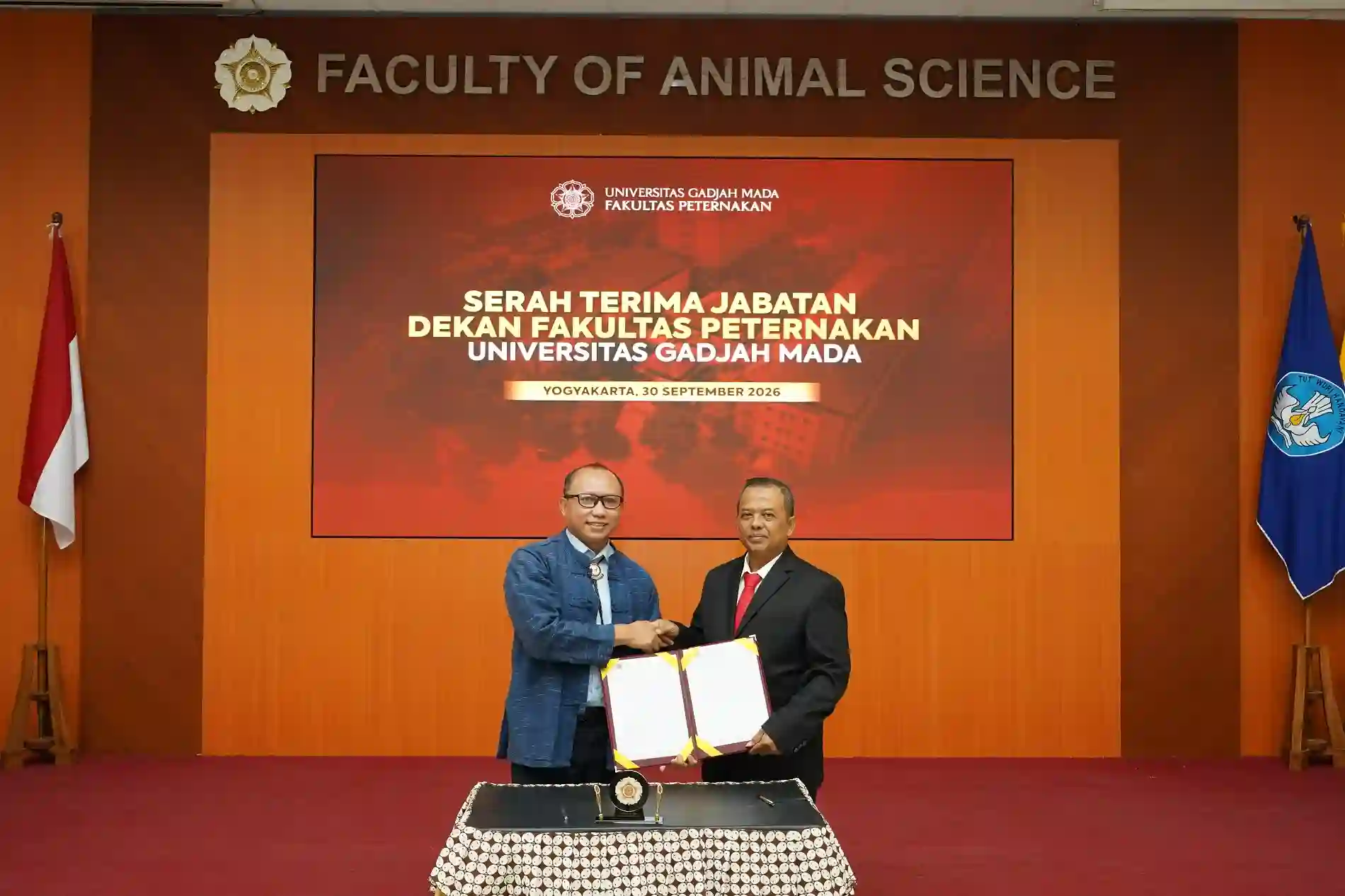 Prof. Bambang Suwignyo Jadi Dekan Fapet UGM Periode 2026-2031, Lanjutkan Estafet Kepemimpinan