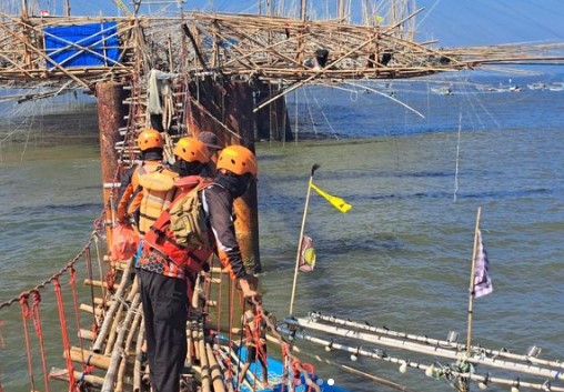 Pencarian Orang Tenggelam di Pantai Tegalbuleud Sukabumi,  Hasilnya Masih Nihil