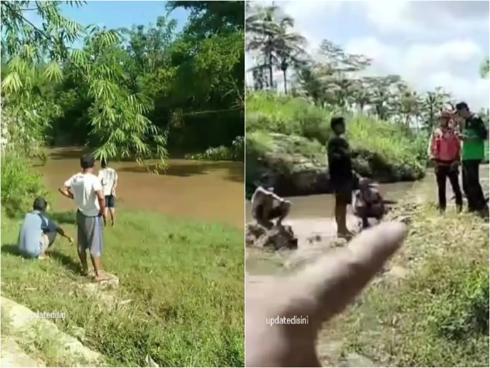 Kronologi Bocah Tenggelam di Sungai Oya, Pencarian Masih Berlangsung