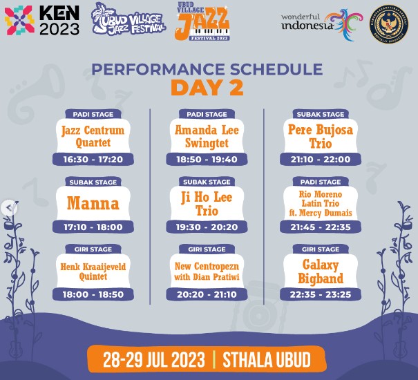 ubud village jazz festival 2023