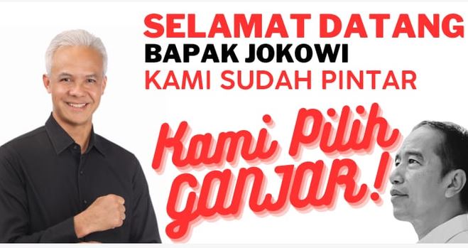 Ketua DPRD Gunungkidul Ngamuk Bela Pria Bawa Spanduk Dukung Ganjar di Wonosari Saat Kunjungan Jokowi